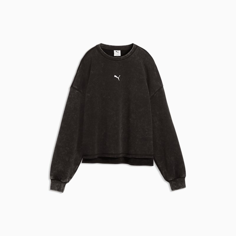PUMA Run Culture COLLECTIVE Sweatshirt – ikinci el, Kahverengi, Harika