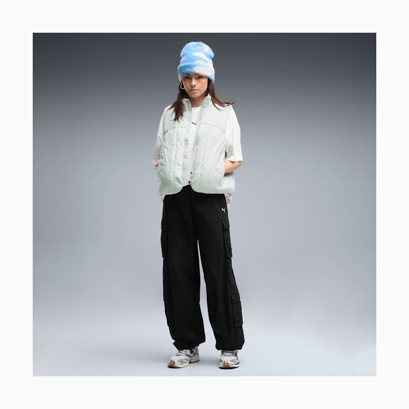 PUMA ESSENTIALS Kargo Pantolon – ikinci el, Siyah, Çok İyi 3