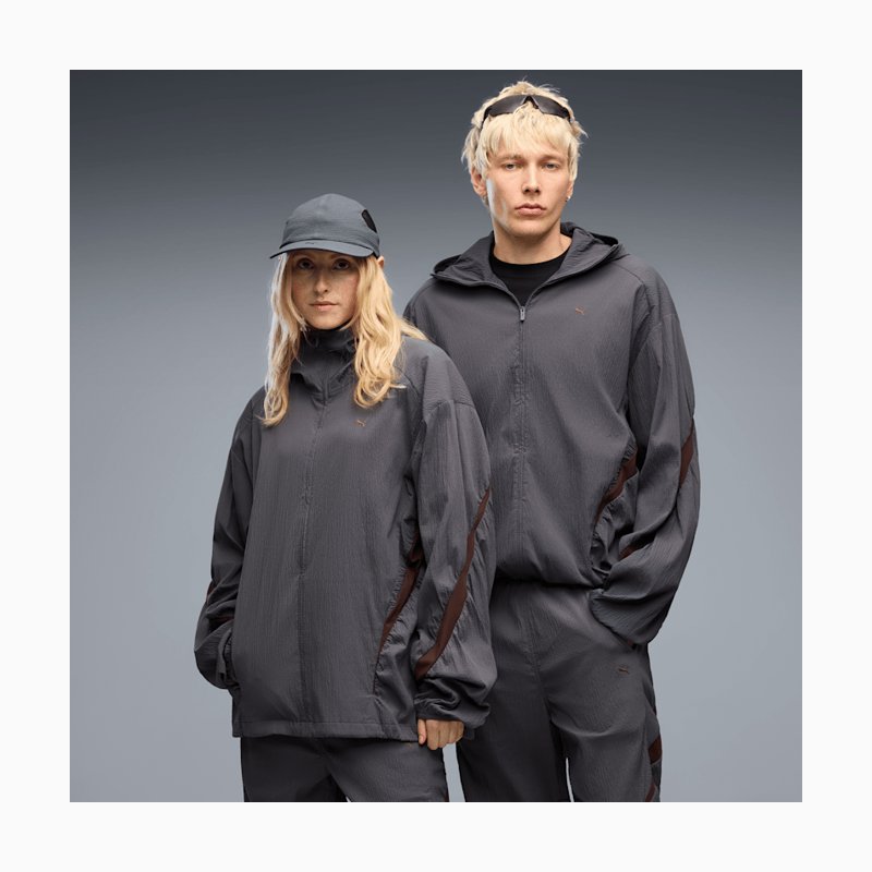 PUMA CLRT Track Ceket – ikinci el, Gri, İyi 3