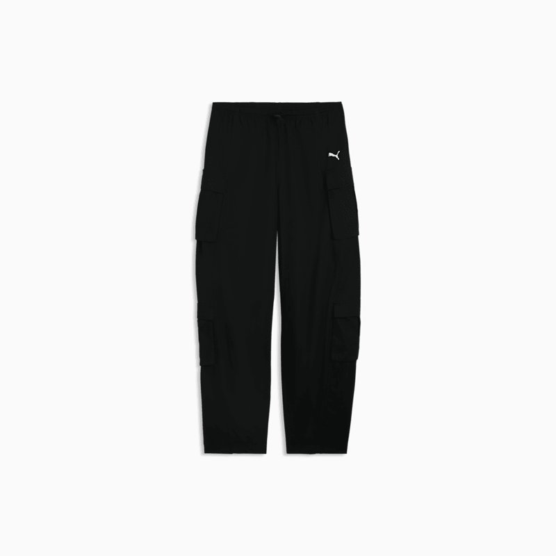 PUMA ESSENTIALS Kargo Pantolon – ikinci el, Siyah, Çok İyi